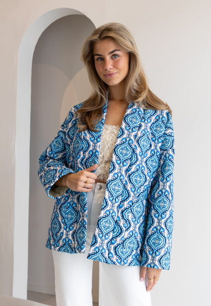 Famous Online Store Jas Naomi blauw