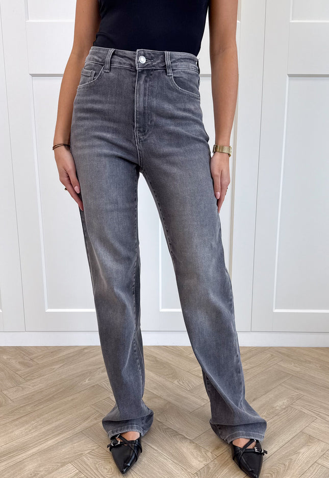 Famous Online Store Jeans Amy grijs