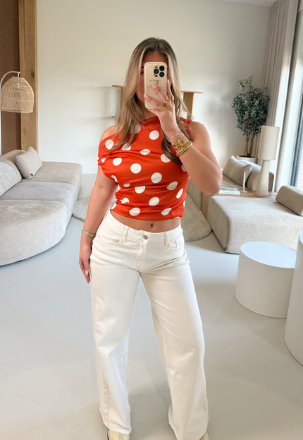 Famous Online Store Jeans Beth cremé