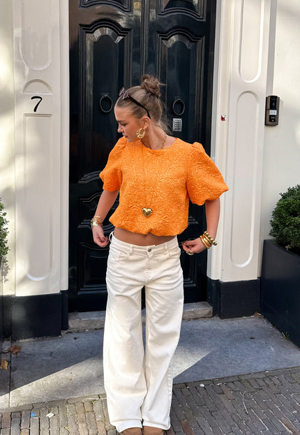 Famous Online Store Jeans Beth cremé