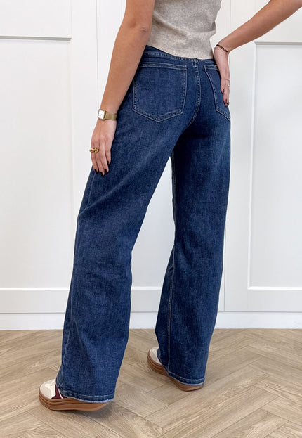 Famous Online Store Jeans Billie donkerblauw