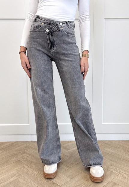 Famous Online Store Jeans Billie grijs