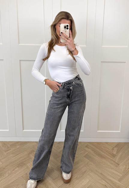 Famous Online Store Jeans Billie grijs