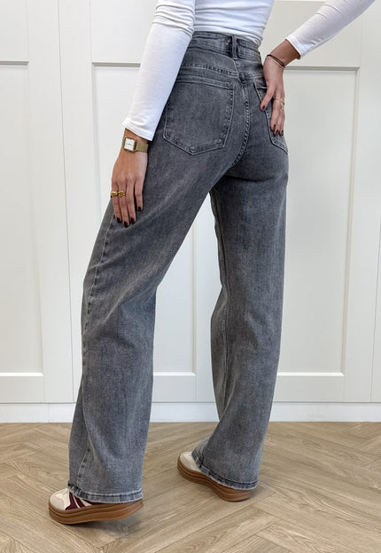 Famous Online Store Jeans Billie grijs