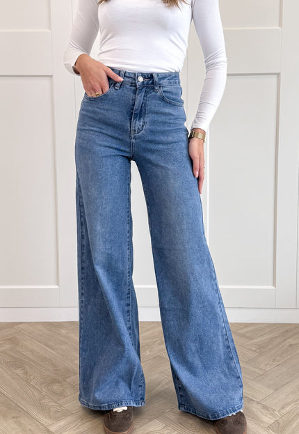 Famous Online Store Jeans Faye Blauw