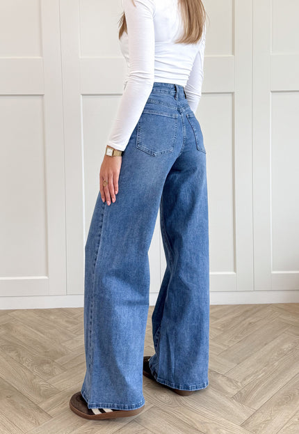 Famous Online Store Jeans Faye Blauw