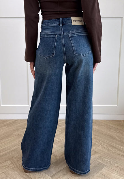 Famous Online Store Jeans Lotte donkerblauw