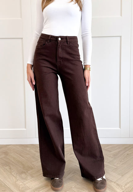 Famous Online Store Jeans Saar Bruin