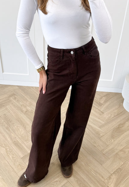 Famous Online Store Jeans Saar Bruin