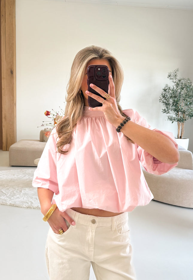 Famous Online Store Jess blouse roze