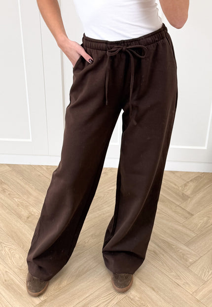 Famous Online Store Joggingbroek Melina bruin