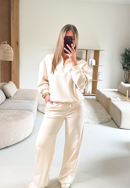 Famous Online Store Joggingbroek Melina cremé