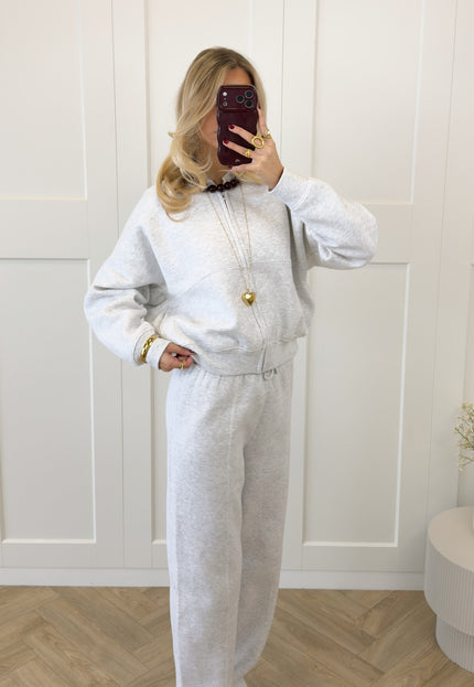 Famous Online Store Joggingpak Sadie lichtgrijs