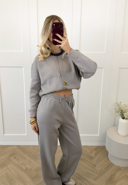 Famous Online Store Joggingpak Sadie taupe
