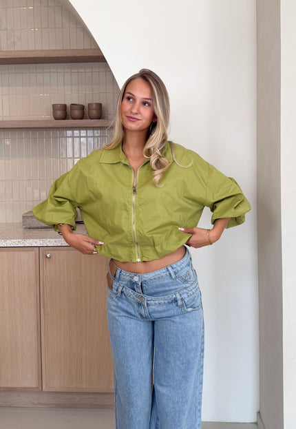 Famous Online Store Joy jas groen