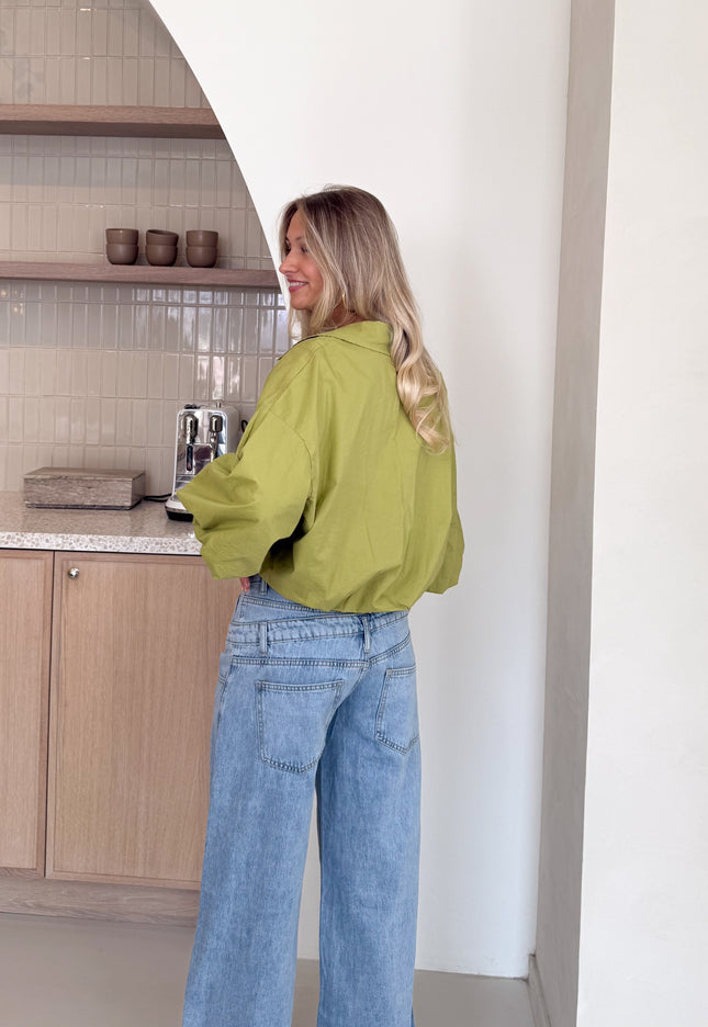 Famous Online Store Joy jas groen