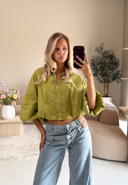 Famous Online Store Joy jas groen