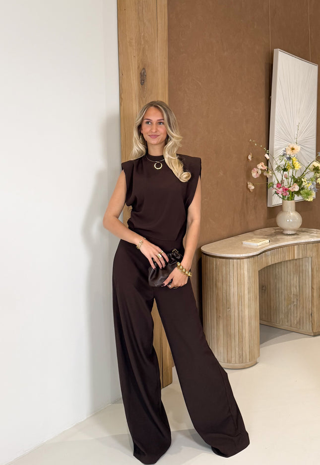 Famous Online Store Jumpsuit Luara bruin