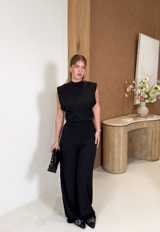 Famous Online Store Jumpsuit Luara zwart