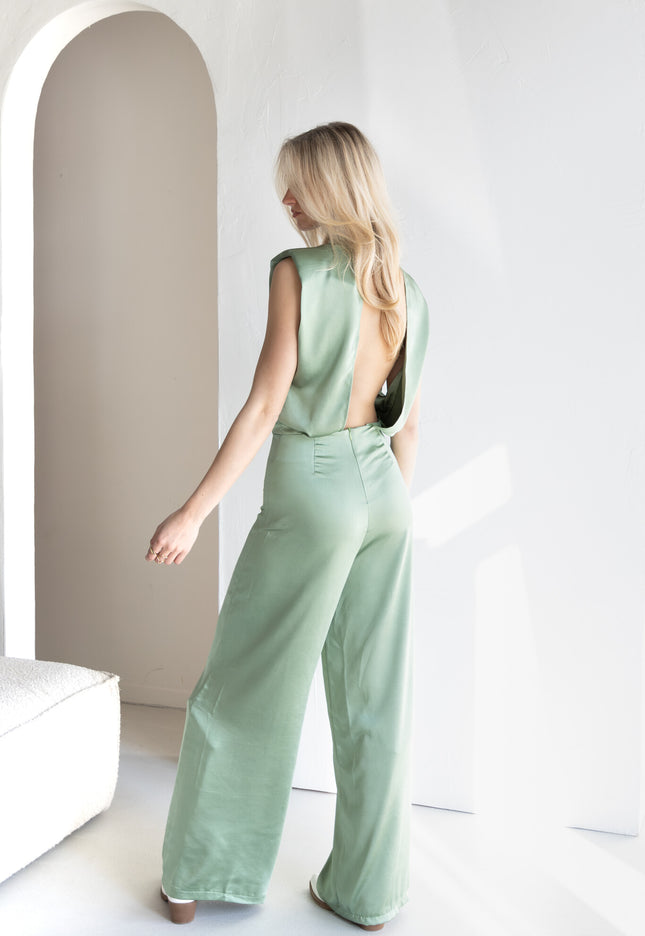 Famous Online Store Jumpsuit satin Lily mint