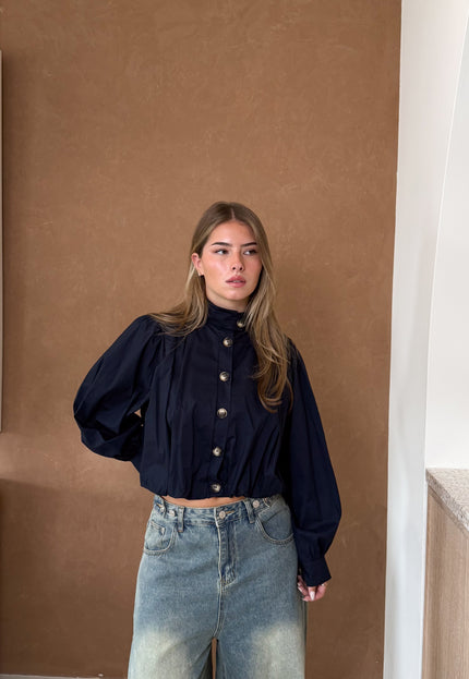 Famous Online Store Juna blouse navy