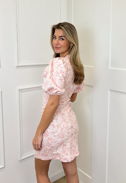 Famous Online Store Jurk Carmen roze