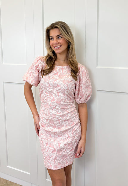Famous Online Store Jurk Carmen roze