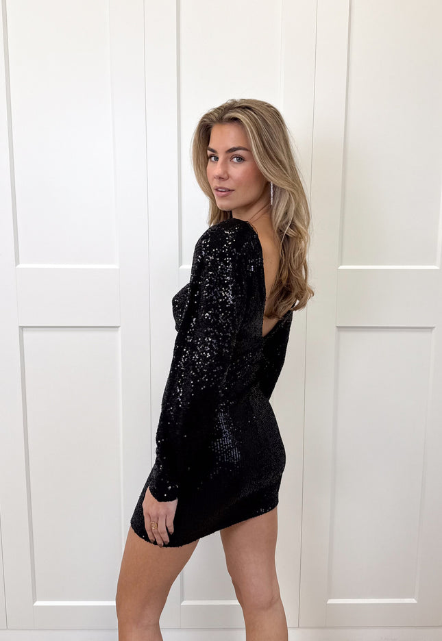 Famous Online Store Jurk Faylinn zwart