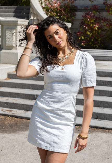 Famous Online Store Jurk Izzy wit