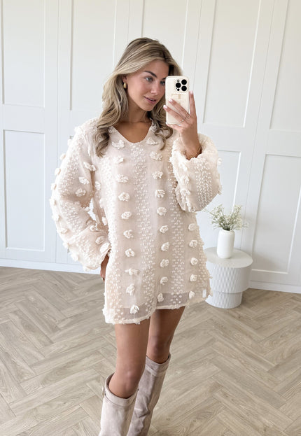 Famous Online Store Jurk Lynn beige