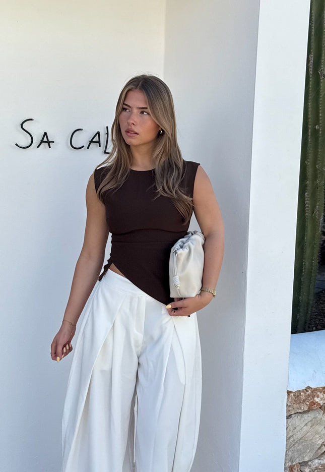 Famous Online Store Kiara top bruin