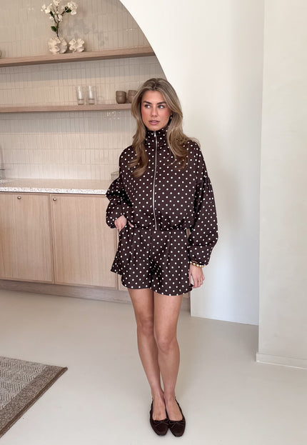Famous Online Store Kiki Polkadots short bruin