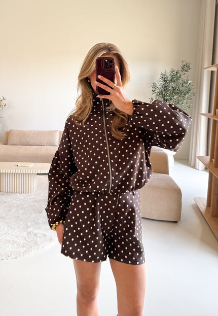 Famous Online Store Kiki Polkadots short bruin