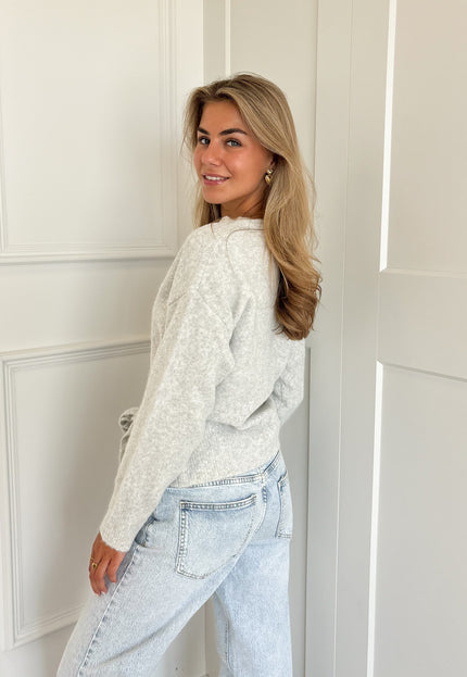 Famous Online Store Knit vest Isabella grijs