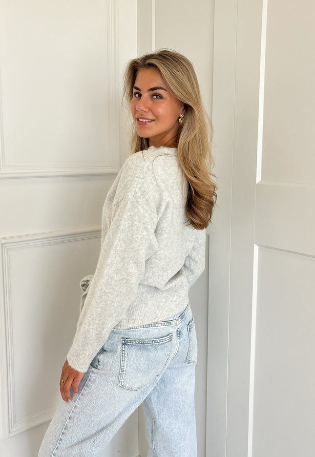 Famous Online Store Knit vest Isabella grijs