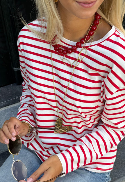 Famous Online Store Kralen ketting bordeaux