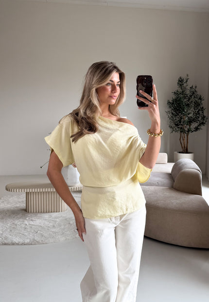 Famous Online Store Levi top butter yellow