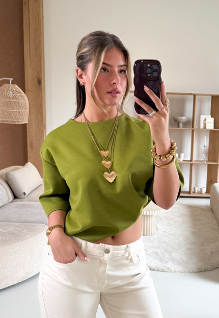 Famous Online Store Lexi tshirt groen