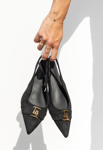 Famous Online Store Loafer Luna zwart