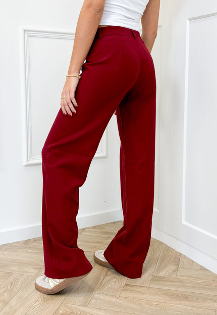 Famous Online Store Low waist pantalon Anouk bordeaux