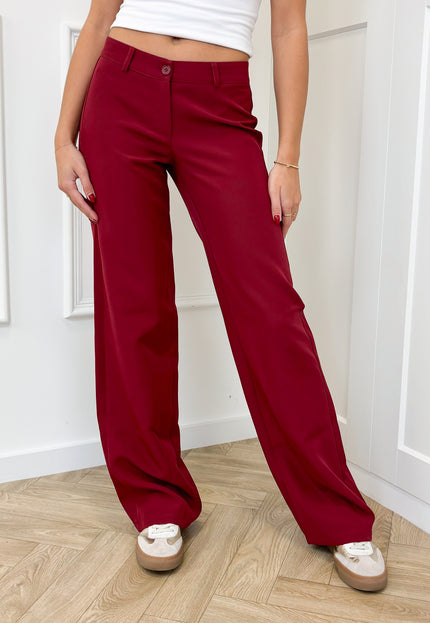 Famous Online Store Low waist pantalon Anouk bordeaux