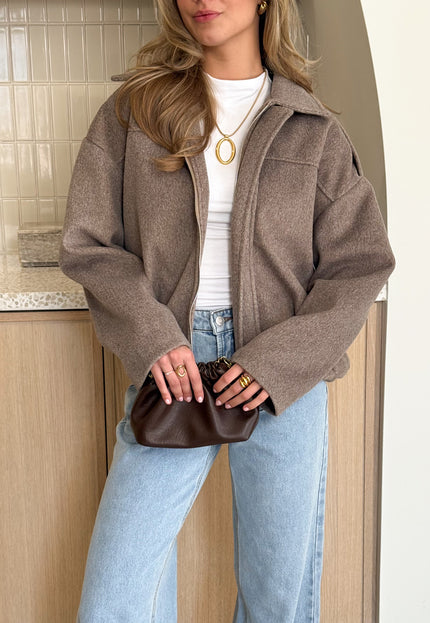 Famous Online Store Madelief jas taupe