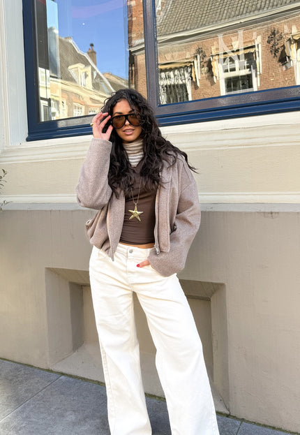 Famous Online Store Madelief jas taupe