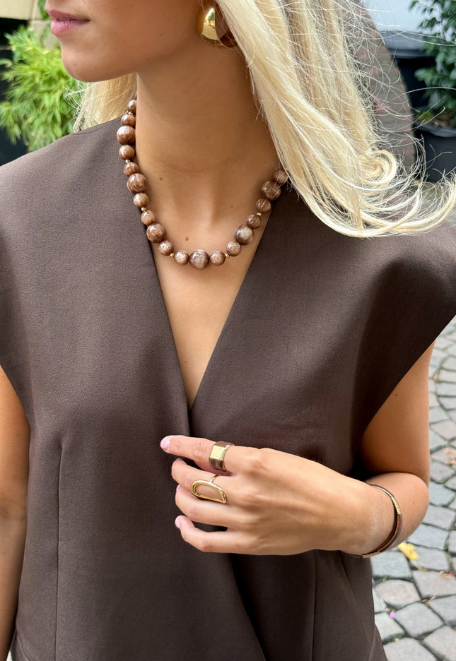 Famous Online Store Marble glow kralenketting
