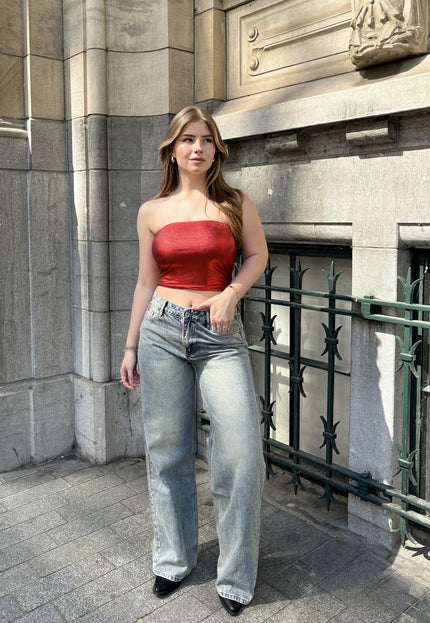 Famous Online Store Metallic tube top rood