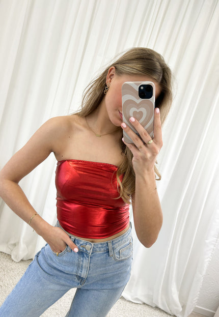 Famous Online Store Metallic tube top rood
