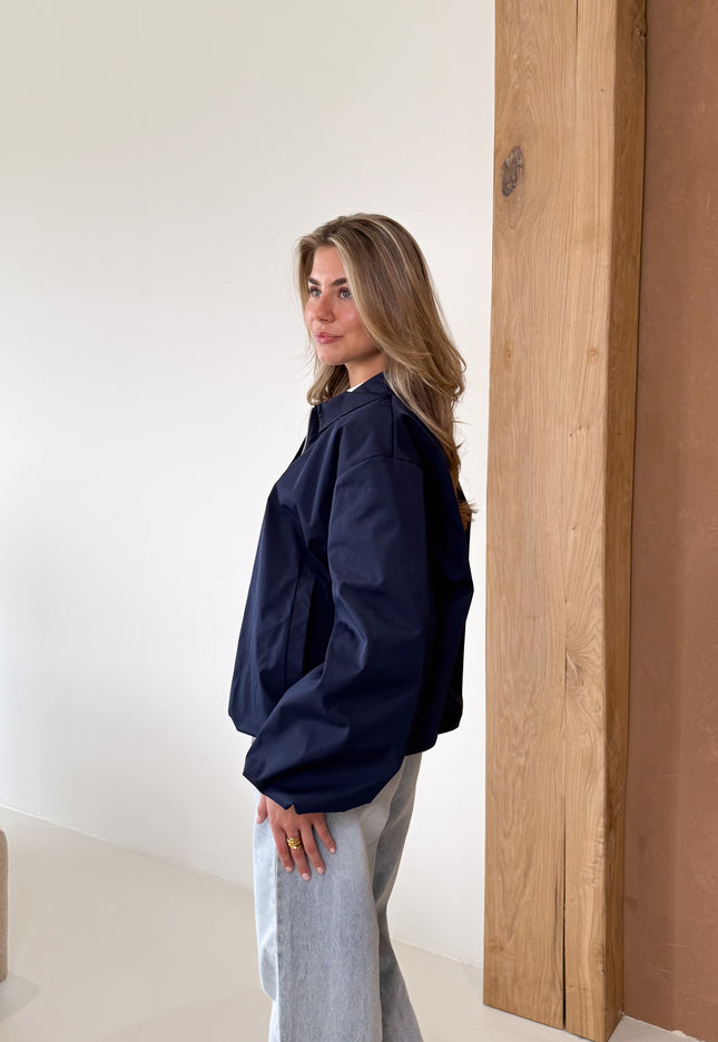 Famous Online Store Millie jas blauw