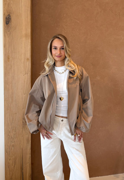 Famous Online Store Millie jas licht camel