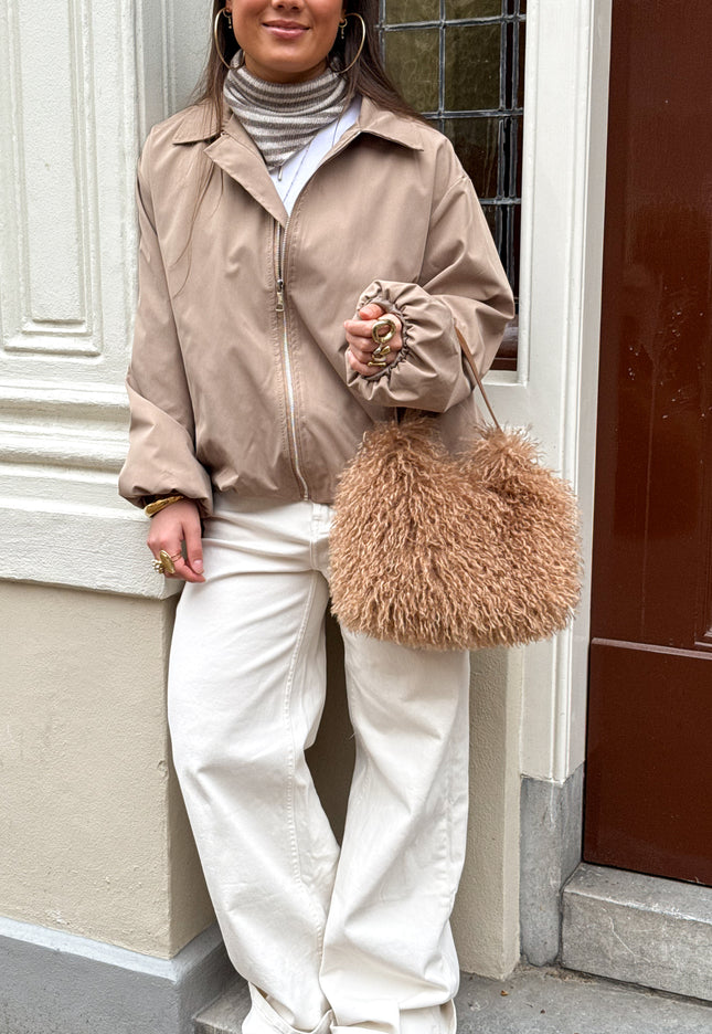 Famous Online Store Millie jas licht camel