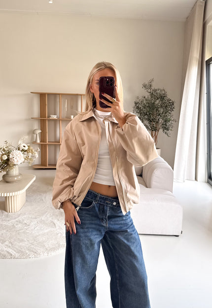 Famous Online Store Millie jas licht camel